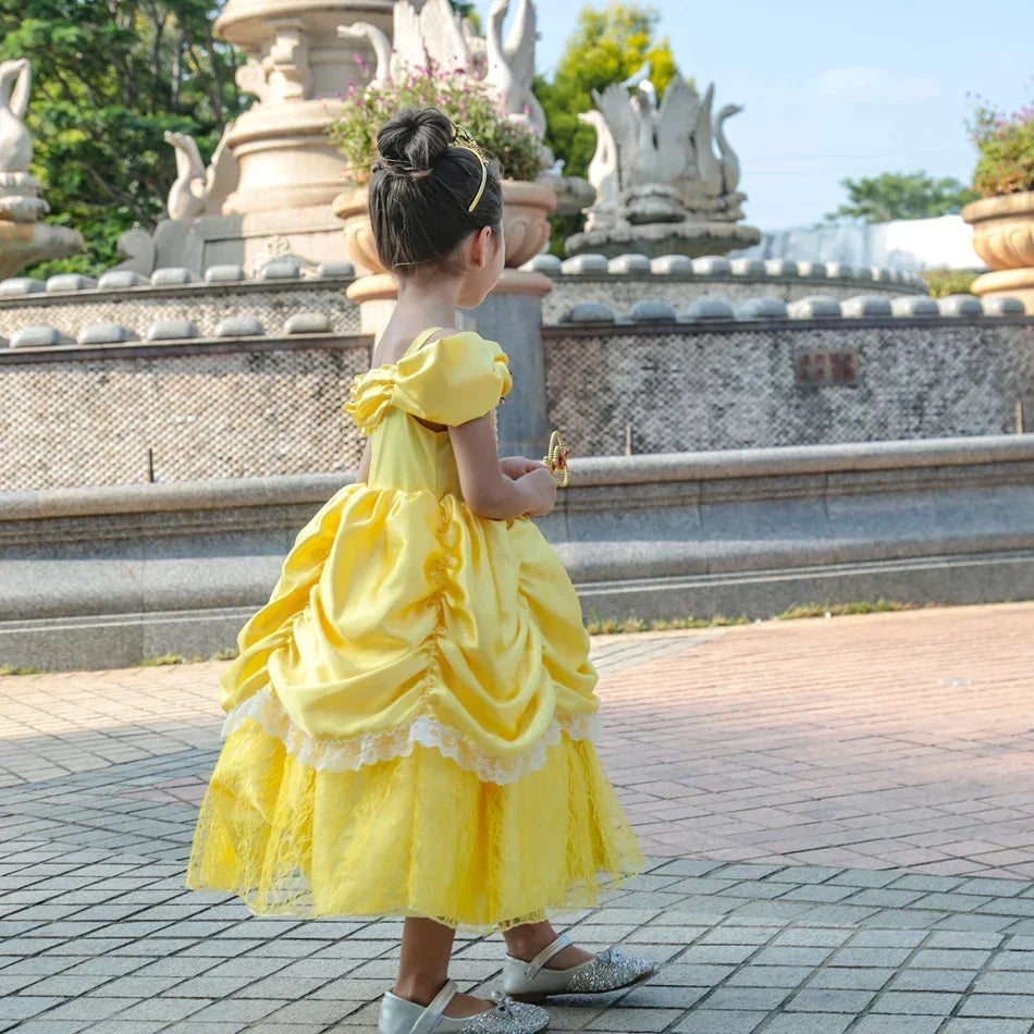 Conjunto de Fantasia de Princesa com Acessórios para Meninas