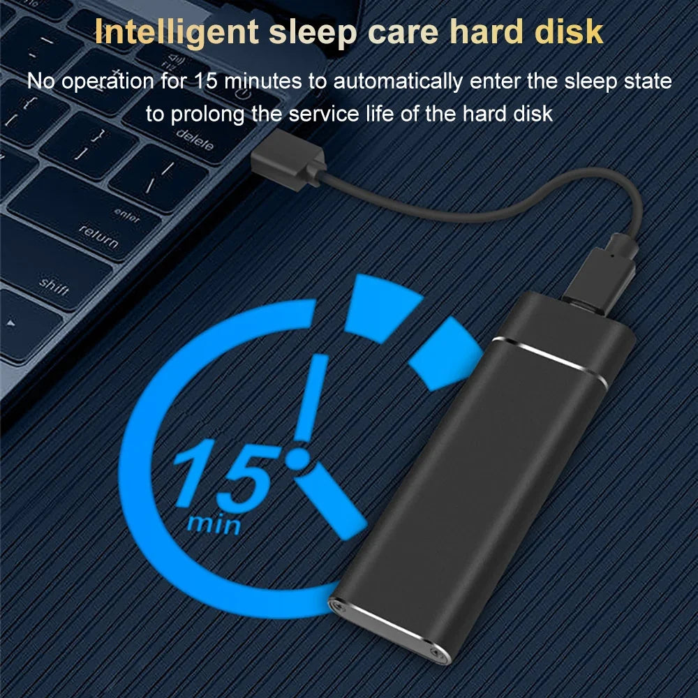 Case para SSD M.2 Portátil Externo USB 3.1