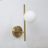 Astra Wall Light | Dual Globe Modern Gold Design