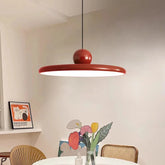 Luminária Pendente Disco Voador Nórdica | Lustre Estilo Cream LED