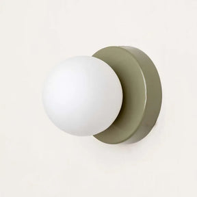 Macaron LED Wall Lamp | Modern Coloured Glass Sconce