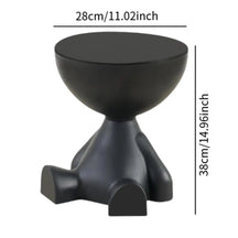 Mesa Lateral de Urso de Desenho Animado | Mesa de Centro Criativa Moderna
