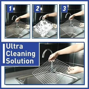 Foam Kitchen Cleaner – Grease Remover, No Rinse & Food-Safe Formula