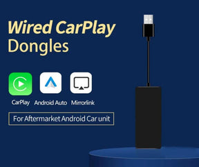 Adaptador para Carplay e Android Auto - Compatível com todas as marcas de carros