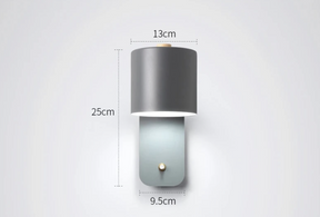 Modern LED Wall Lamp with Switch | Interior Wall Light