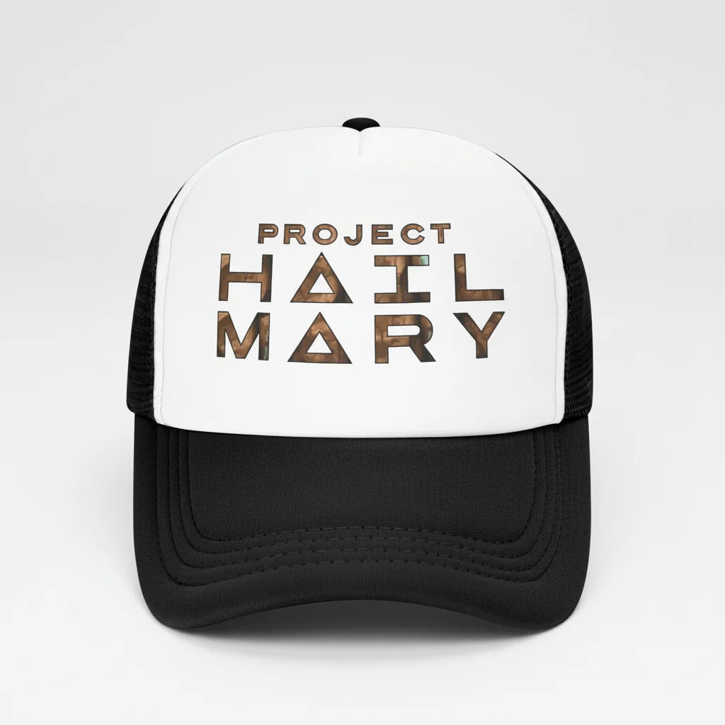 Boné Trucker de Tela Ajustável Snapback Project Rocky