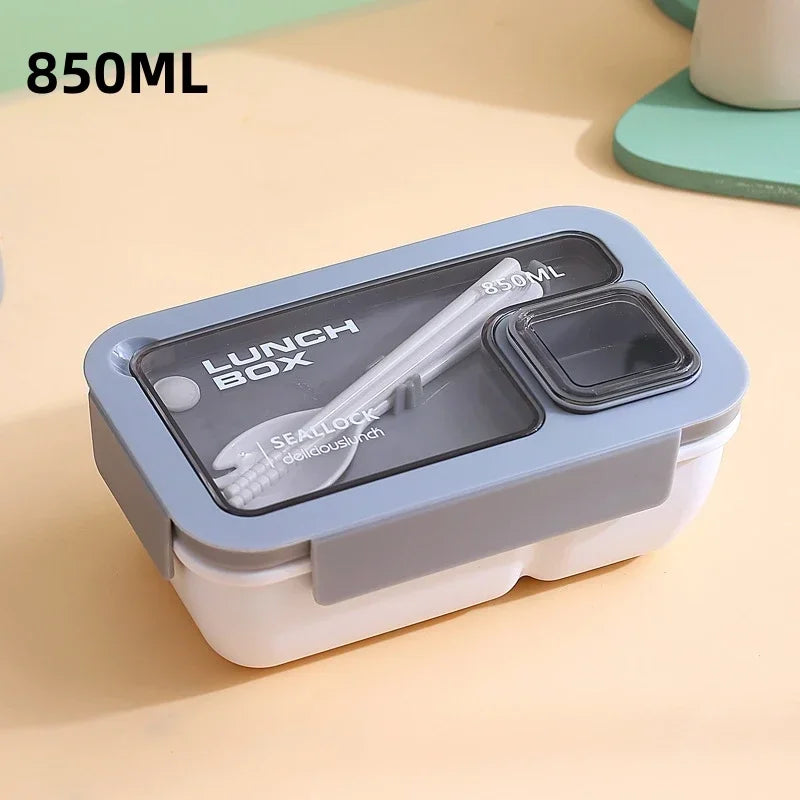 Marmitas Bento – À prova de vazamentos com talheres, podem ir ao micro-ondas e à lava-louças