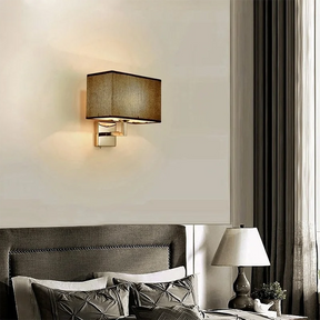 Wall Lamp with Reading Light | E27 Bedside Wall Sconce