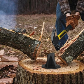 Carbon Steel Log Splitter – Portable Kindling Cutter