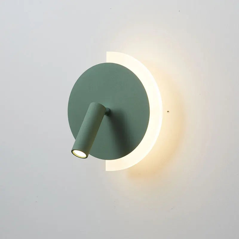 Luminária de Parede LunaSpot | Design Moderno de LED para Cabeceira