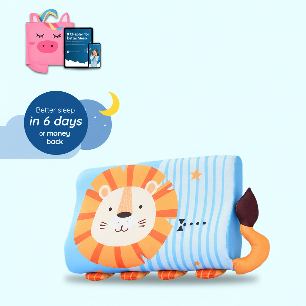 Almofada Sensorial para Bebês Conforto Texturizado para Sono Tranquilo