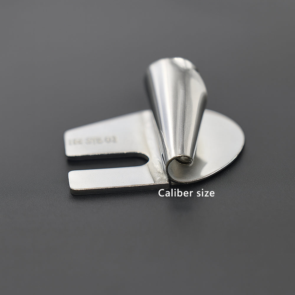 Conjunto de Calcador para Bainha Enrolada de Aço Inoxidável para Máquina de Costura