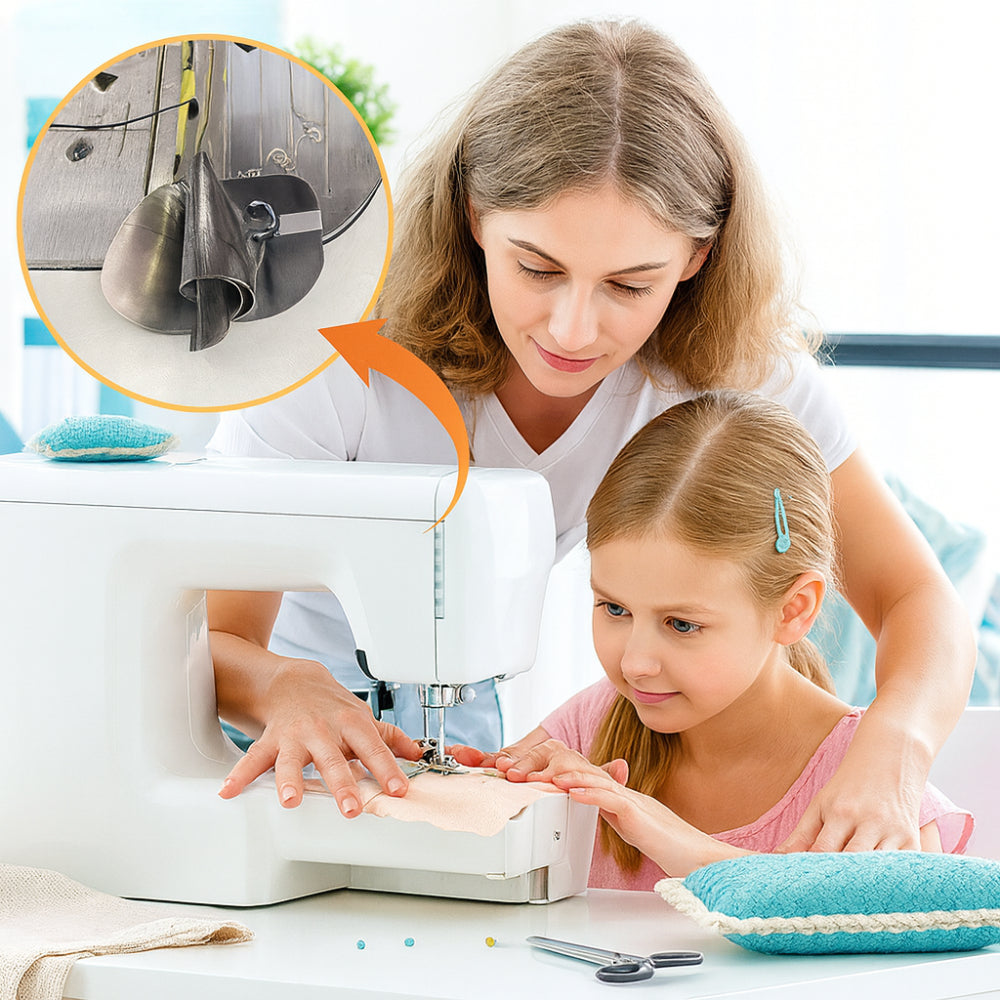 Conjunto de Calcador para Bainha Enrolada de Aço Inoxidável para Máquina de Costura