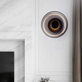 Arandela de Parede LED de Vidro Nórdico | Luminária de Parede Decorativa Redonda Moderna