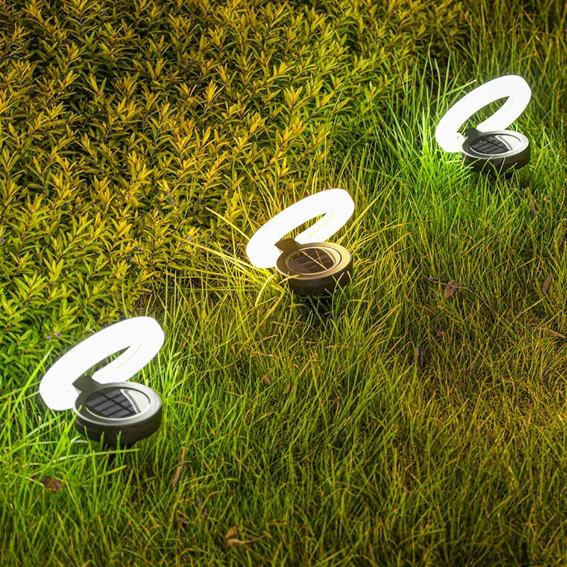 Luminária Solar de Espeto para Jardim – Cabeça Ajustável em 360° e Resistente a Intempéries IP65
