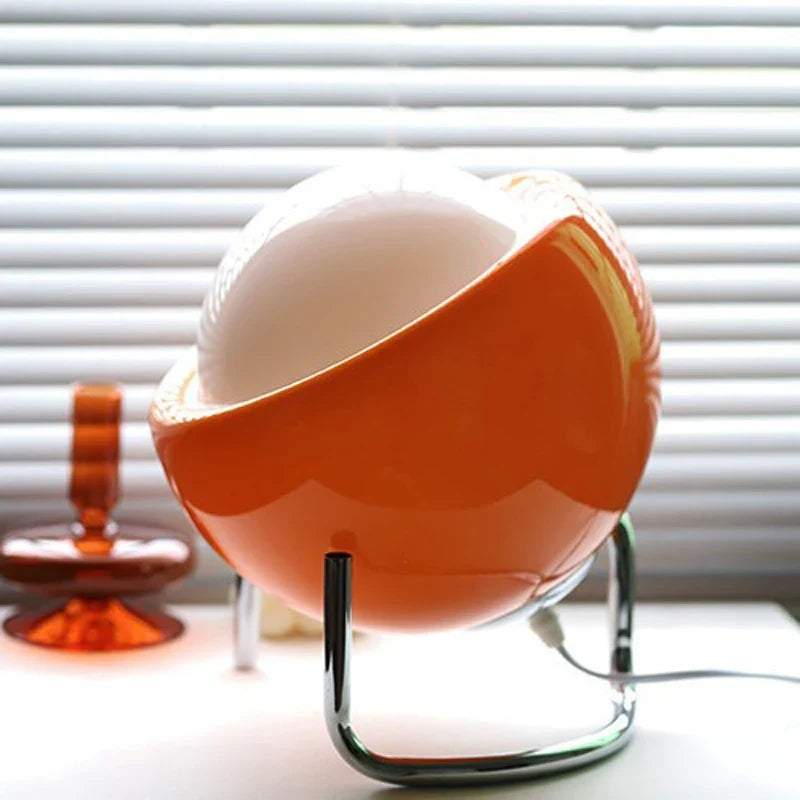 Luminária de Mesa Bauhaus de Vidro | Design Nórdico Retrô