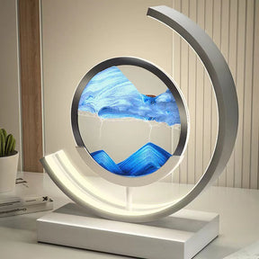 Quicksand Sand Art LED Table Lamp – Moving Sand Ambient Light – product image 5