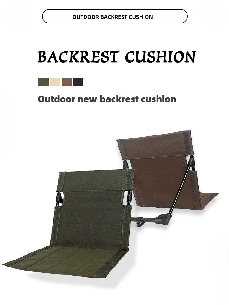 Cadeira de Camping Dobrável Ultraleve – Assento Acolchoado e Conforto Portátil para Atividades ao Ar Livre