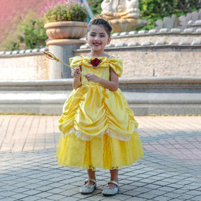 Conjunto de Fantasia de Princesa com Acessórios para Meninas