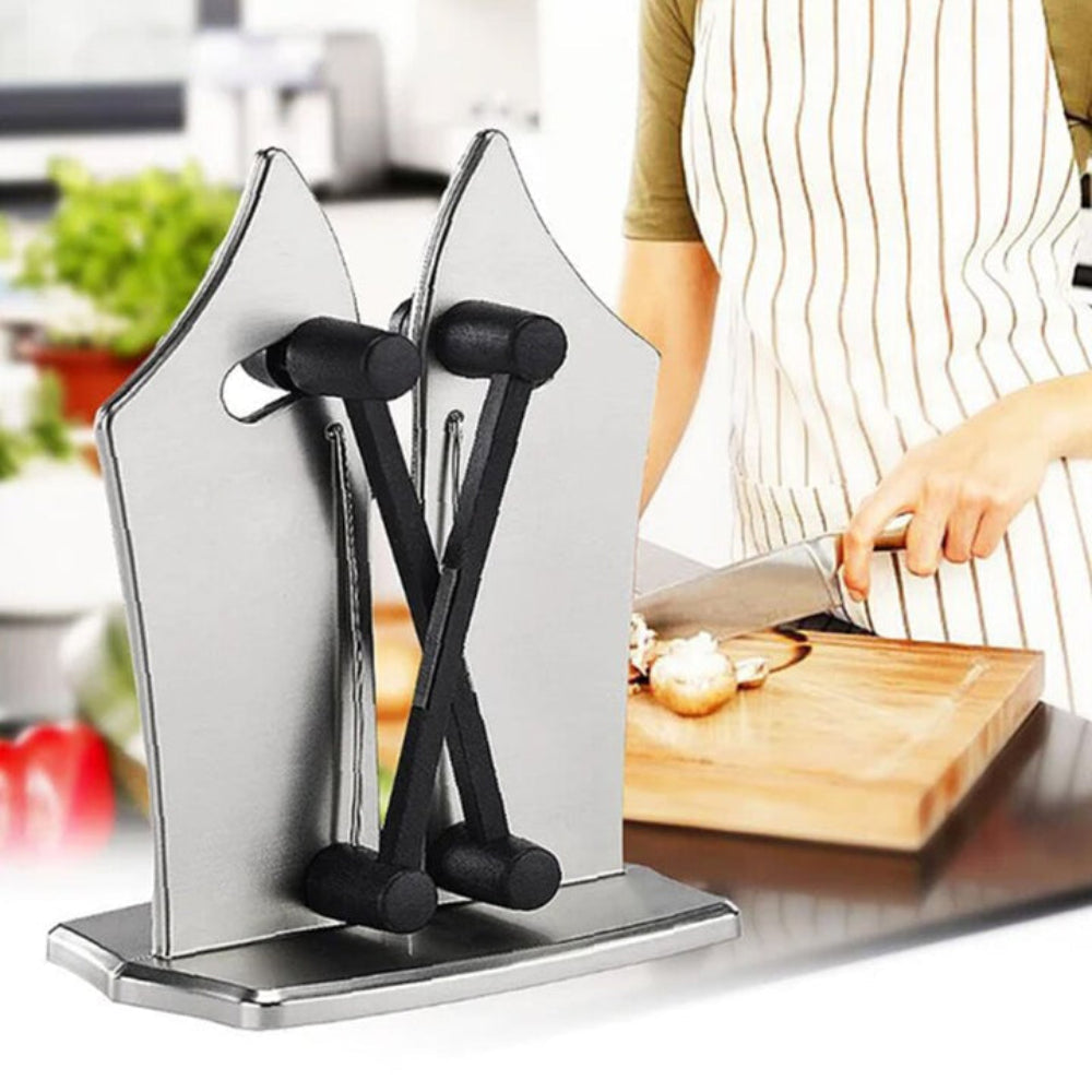 Afiador de Facas Manual Utensílio de Cozinha Afiação Rápida de Lâminas