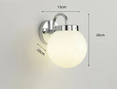 Luminária de Parede Quashion | Design Minimalista Moderno Cromado
