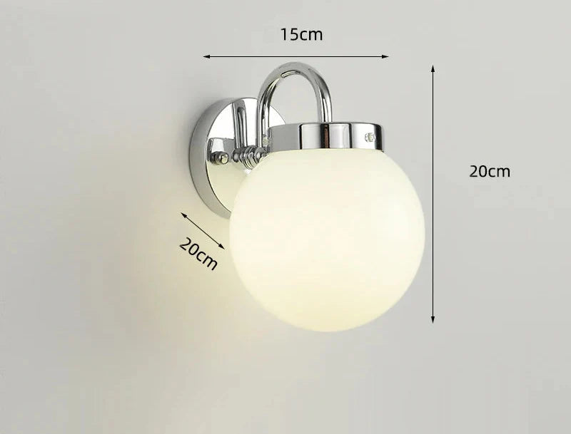 Luminária de Parede Quashion | Design Minimalista Moderno Cromado