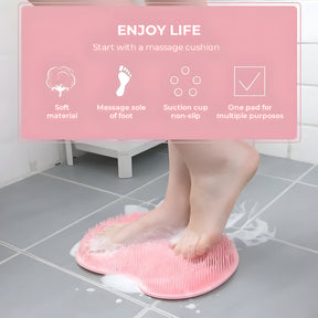Shower Mat Scrubber Foot Body Exfoliating Non Slip