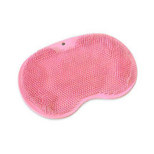 Shower Scrubber Non-Slip Foot Mat Bathroom Silicone