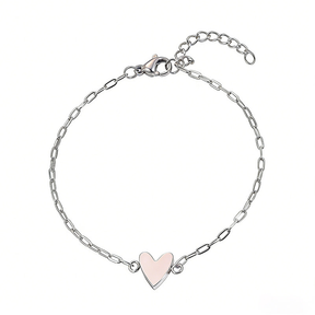 Bracelet Adjustable Heart Chain Matching Couple Jewelry