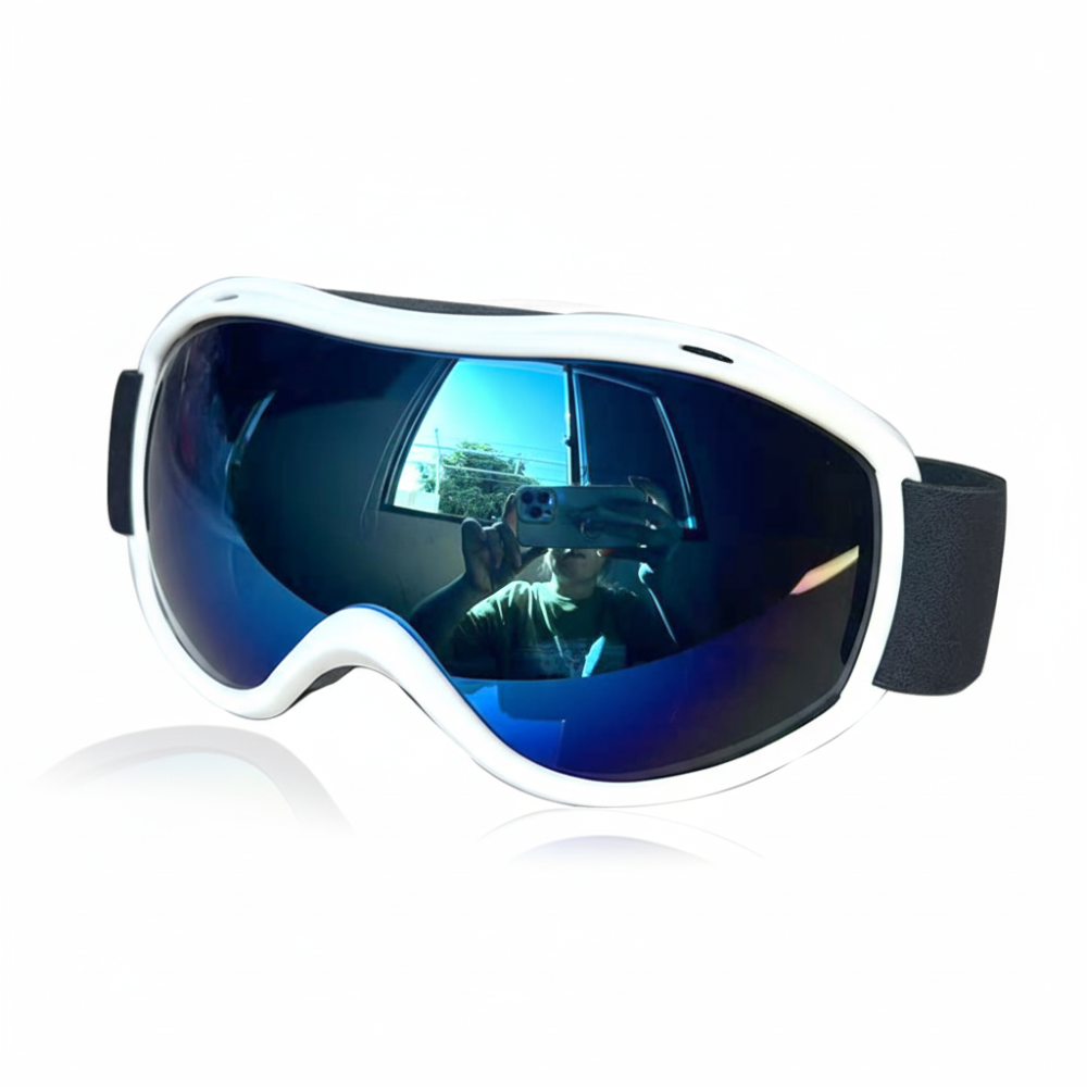 Óculos de Esqui e Snowboard Anti-embaçante com Proteção UV e Lente Dupla