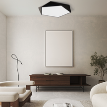 Luminária de Teto Skydor | Design Geométrico LED Moderno