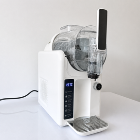 Máquina de Granita Sorveteira de Bancada com Duas Cubas