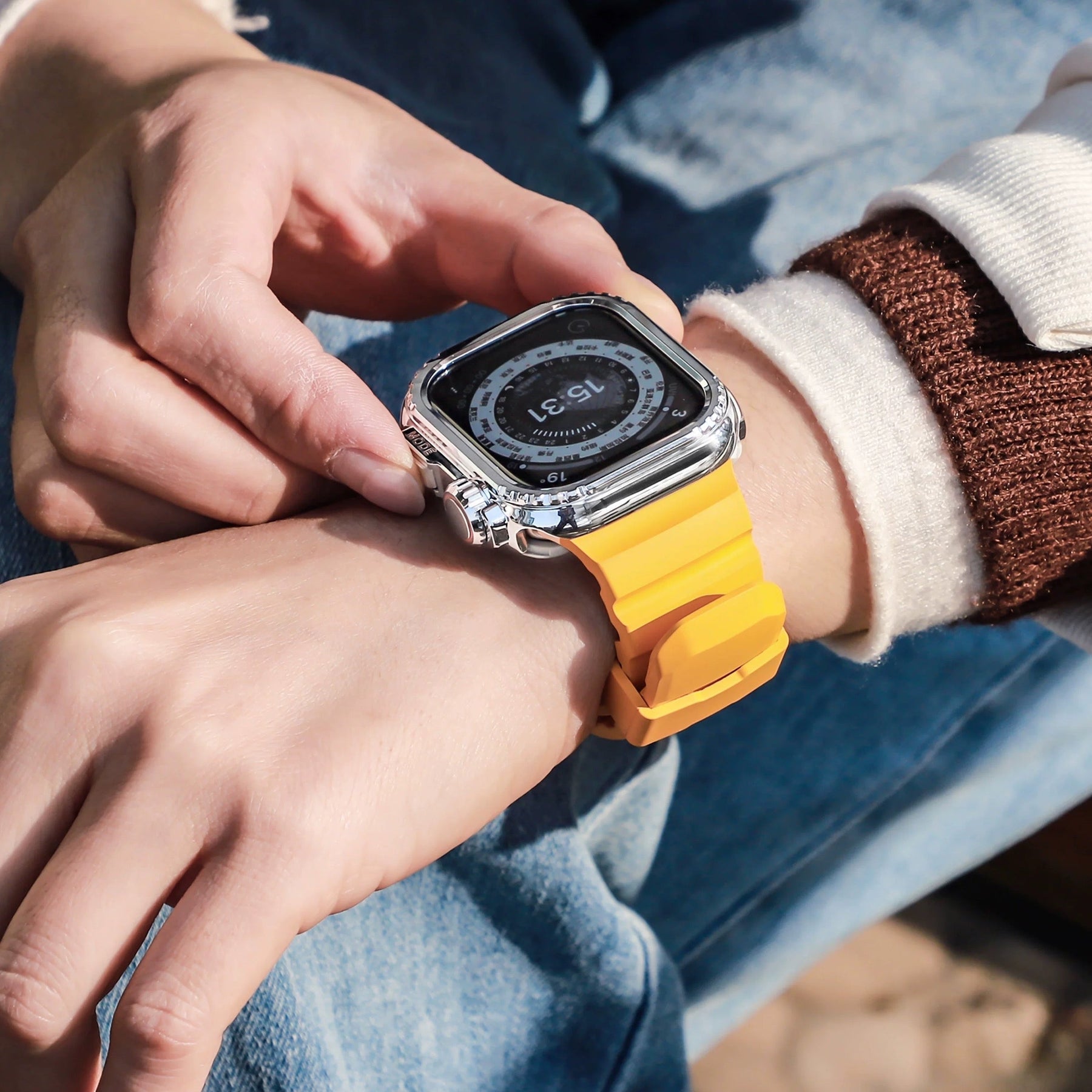 Pulseira de Fitness para Smartwatch Ajustável para o Dia a Dia