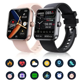 Smartwatch Health Tracking Bluetooth Call Wrist Device