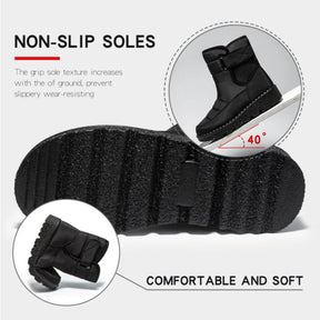 Womens Waterproof Heeled Snow Boot