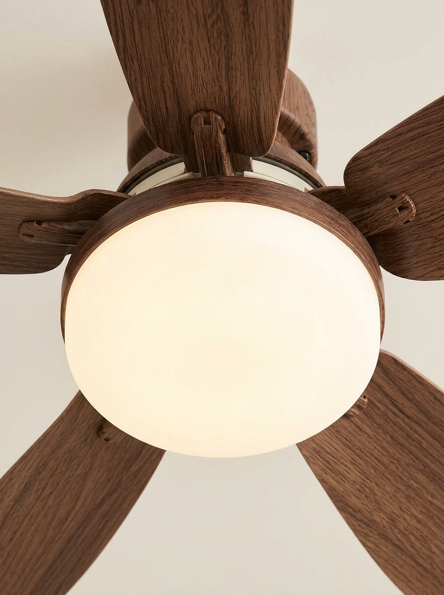 Ventilador de teto com luminária tipo soquete