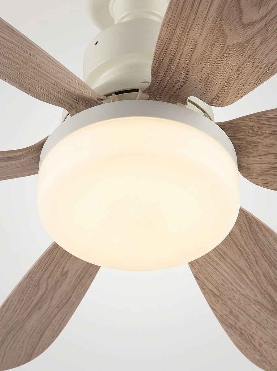 Ventilador de teto com luminária tipo soquete