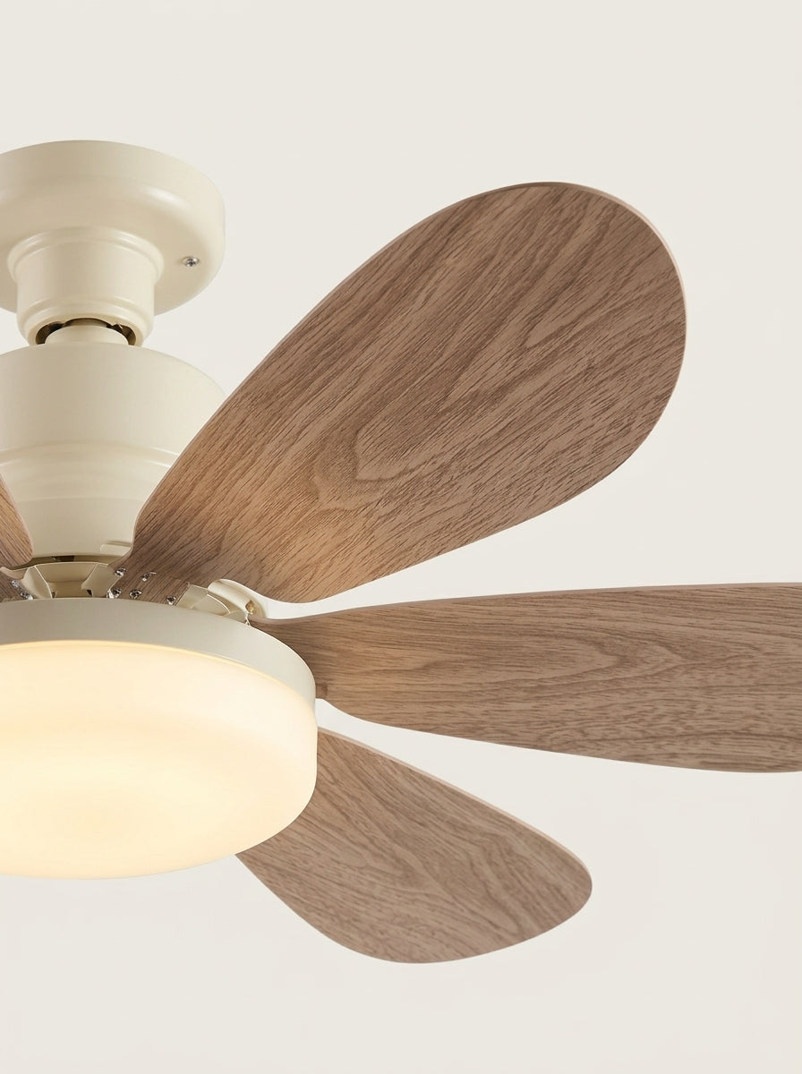Ventilador de teto com luminária tipo soquete
