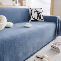 Sofa Cover Minimalist Textured Couch Furniture Protector