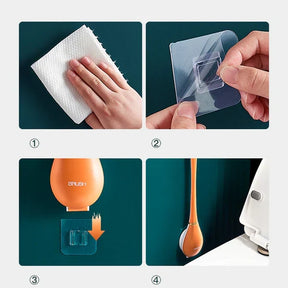 Escova Sanitária de Silicone Macio