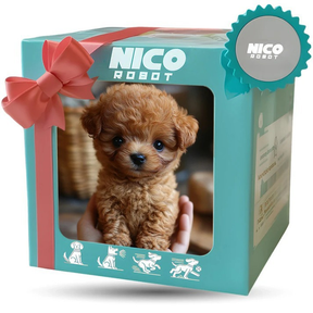 Brinquedo de Pelúcia Interativo para Cachorro Filhote Realista que se Move