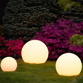 Luminária Globo de Jardim – LumiGlobe LED Solar à Prova de Intempéries e para Área Externa