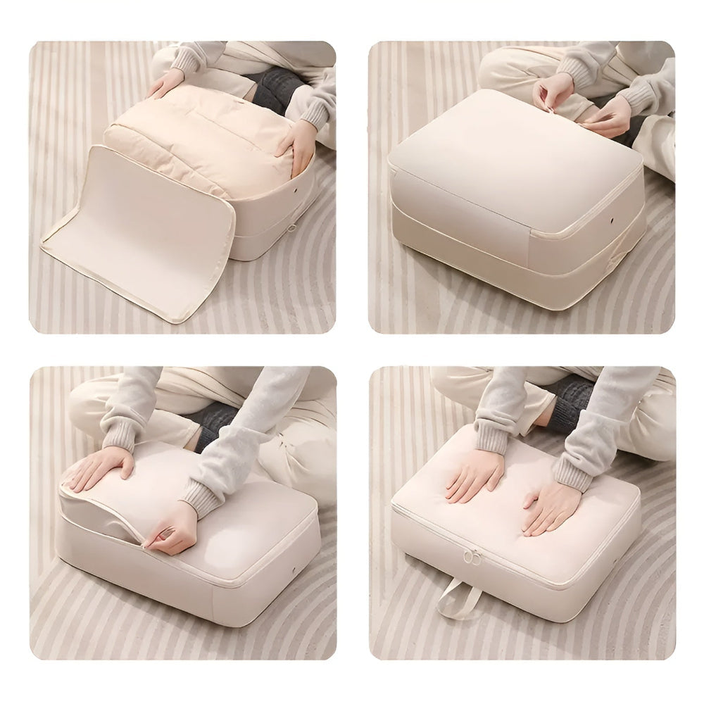 Sacos de Armazenamento a Vácuo Organizadores de Roupas e Roupas de Cama para Guarda-Roupa