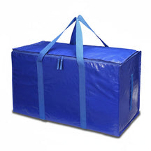 Bolsas de Armazenamento Reforçadas para Mudança, Organizador Impermeável com Zíper