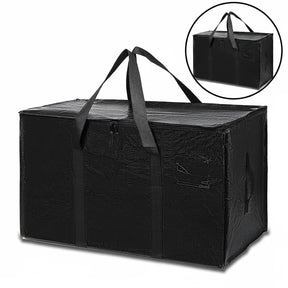 Bolsas de Armazenamento Reforçadas para Mudança, Organizador Impermeável com Zíper