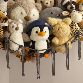 Rede Organizadora de Macramê para Brinquedos, Pelúcias e Decoração