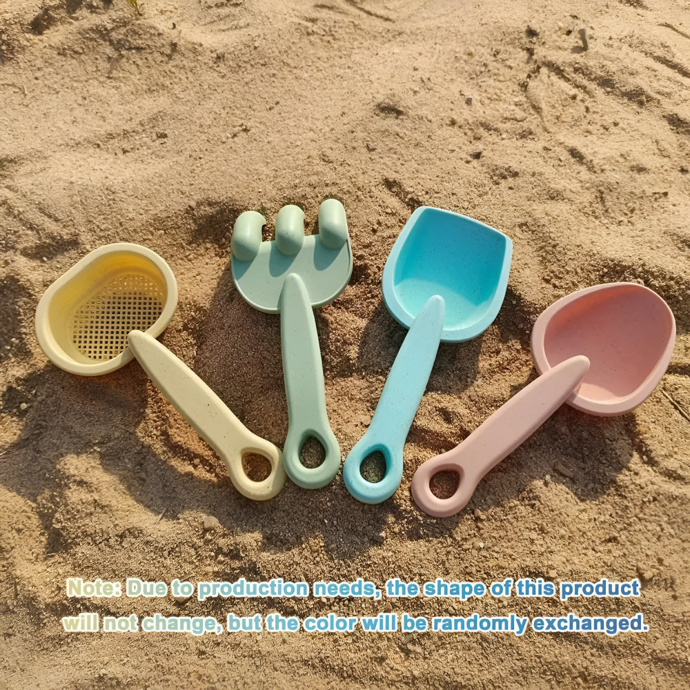 Conjunto de Brinquedos de Praia de Verão Balde de Areia Dobrável para Crianças ao Ar Livre