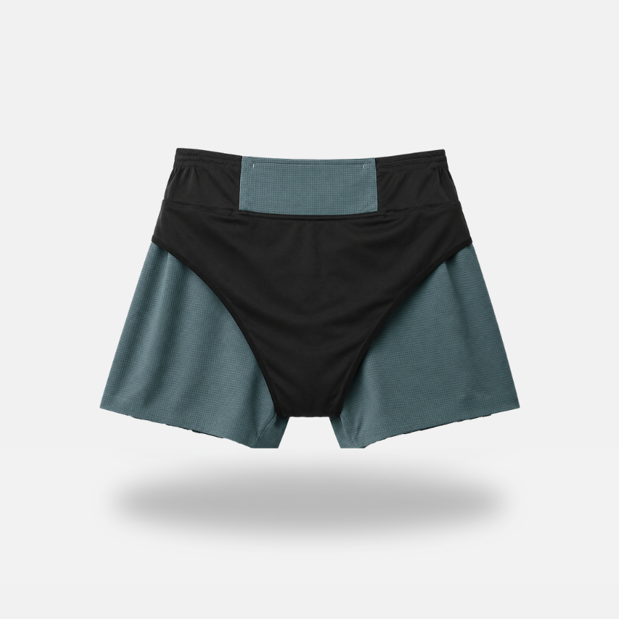 Shorts de Corrida Masculinos Shorts de Maratona Shorts de Treino com Bolso