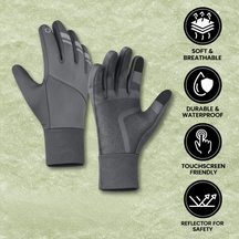 Winter Gloves Thermal Touchscreen Windproof Waterproof Cycling