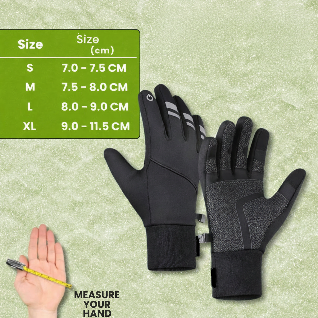 Winter Gloves Thermal Touchscreen Windproof Waterproof Cycling